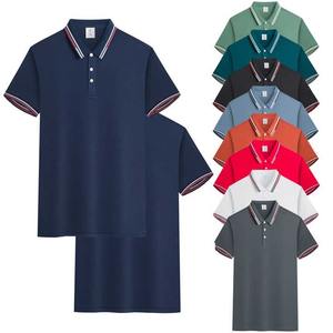 Camiseta de polo de alta calidad para hombre, Camiseta deportiva ajustada para gimnasio con diseño bordado, impresión personalizada, muestras gratis, informal 2025 - Product Image 2