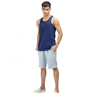 Vente en gros Débardeur en coton sans manches pour hommes Gym Workout Muscle Shirt Respirant Casual Summer Vest for Fitness and Training - Product Image 3