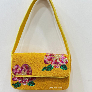 กระเป๋าถือลูกปัดแฟชั่นสำหรับผู้หญิงกระเป๋าลูกปัดทำมือ - Product Image 1