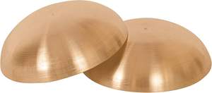 Juego de 2 cuencos de helado de bronce de proveedor mayorista, cuencos de comida grabados y en relieve de latón de fabricante, utensilios de cocina para servir - Product Image 2