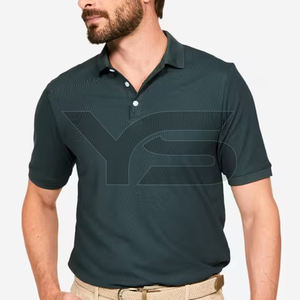 Camiseta Polo Personalizada de Tela de Algodón y Elastano - Camiseta Polo de Primera Calidad Diseñada para Brindar Comodidad, Durabilidad y Estilo Moderno - Product Image 1