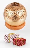 Quemador de incienso árabe, caja de soporte de varillas de incienso de aleación árabe de Metal para decoración del hogar, venta al por mayor