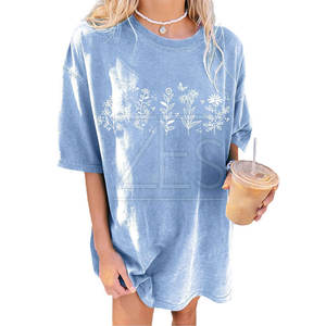 Precio razonable, la mejor calidad, camiseta gráfica de gran tamaño hecha a medida para mujer, camiseta gráfica de gran tamaño transpirable - Product Image 2