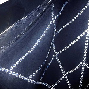 2025 nuevas sudaderas con capucha de diamantes de imitación de moda térmica Venta caliente ropa de calle Sudadera con capucha con cremallera completa Sudadera con capucha de precio más bajo - Product Image 4