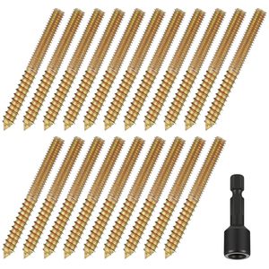 Boulon de suspension galvanisé à double tête pour montage solaire - Product Image 3