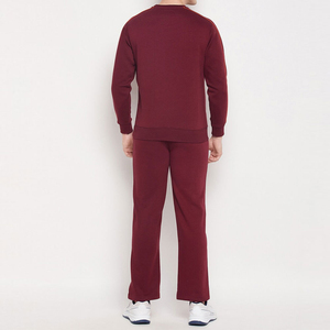 100% Material de algodón Ropa de invierno Hombres Traje de sudor Ropa de calle de alta calidad Jersey negro de peso pesado Traje de sudor para hombres con OEM - Product Image 4