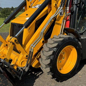 Usado 4 Ton 50hp JCB 1CX Mini Skid Steer Retroexcavadora Kubota Core Motor Componentes para trabajos de construcción agrícola - Product Image 4