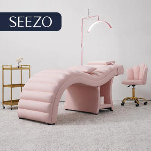 Table de massage de luxe à vente chaude 2026, lit de spa pour la tête, lit de beauté pour les soins du visage, extension de cils, lit de massage <span class=keywords><strong>portable</strong></span>, lit de salon de beauté - Product Image 2