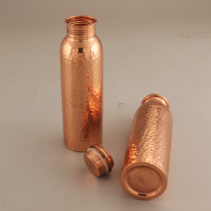 Hot Sale Pure <b>Copper</b> Water <b>Bottle</b> Hammered <b>Copper</b> Water <b>Bottle</b> <b>Copper</b> <b>Drinking</b> <b>Bottle</b> Manufacturer Supply - Product Image 2