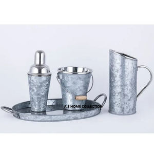 Hammered Texture Design With Shiny Gold Plated Champagne <b>Ice</b> <b>Bucket</b> Restaurants And Professional Barware Sets - Product Image 4