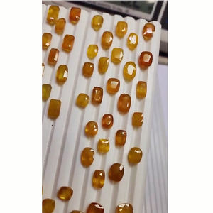 แซฟไฟร์สีเหลืองกรุงเทพขนาด7-14มม. 151ชิ้นทรงรี608ซม. แก้วแบบใสอัญมณีอัญมณีหลวมที่เรา $364 - Product Image 5