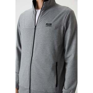 Conjunto Deportivo Informal para Hombre Troy, Gris Melange, Corte Estándar, Transpirable, 85196 - Product Image 5