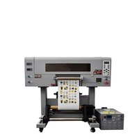Imprimante UV DTF Xbh 30cm, impression automatique rouleau à rouleau, tête d'impression I3200 Tx800 pour plastiques, céramiques, étiquettes
