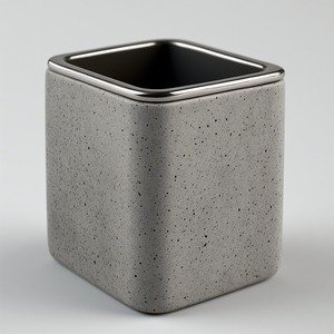 Elegante y moderno soporte para cepillos de dientes de baño, fabricado con metal duradero que proporciona una gran estabilidad, bordes lisos y diseño ecológico. - Product Image 6