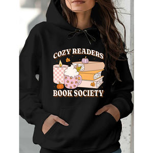 Kinitwear Sweat-shirt à capuche standard automne/hiver pour femme fabriqué en Chine - Product Image 1