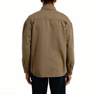 Veste de chemise en flanelle polaire vintage pour hommes Veste de chemise en flanelle doublée épaisse à carreaux Veste en flanelle plaquée pour hommes - Product Image 6