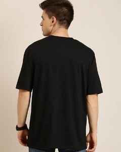 T-shirt décontracté pour homme en toile 100 % coton 220 g, à manches courtes, col rond, séchage rapide, respirant, coupe ample, vierge - Product Image 2