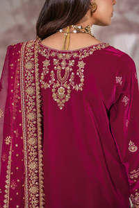 Elegante Lehenga Choli Anarkali en Chifón con Bordado y Adornos de Primera Calidad para Mujer, Ropa de Fiesta - Product Image 6