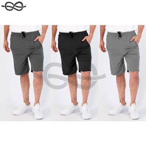 Pantalones cortos deportivos de calle alta para hombre, de secado rápido, ligeros, holgados, para gimnasio, correr, entrenamiento, bolsillos, rendimiento sólido, etiqueta OEM - Product Image 4
