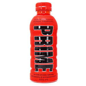 Boisson sportive Prime Hydration, pack varié, boisson énergisante (500 ml), marque privée, VITAMINE E, Prime Hydration, framboise bleue énergisante - Product Image 4