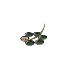 Cuenco para servir frutas con acabado brillante de alta calidad para decoración de mesa de boda, almacenamiento de frutas y alimentos, cuenco para servir de Metal de latón - Product Image 4