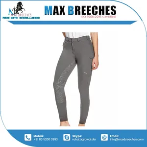 Leggings de nailon Ecuestre para hombre de alta calidad, cómodas monturas de carreras en nuevo diseño, pantalones de equitación de exportación directa marrón - Product Image 4