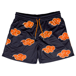 กางเกงขาสั้นผ้าตาข่ายของผู้ชายกางเกงขาสั้นเล่นกีฬาแบบลำลองระบายอากาศได้ดีแนวสตรีทของผู้ชายชุดออกกำลังกายสำหรับผู้ชายใส่ไปยิมฤดูร้อน - Product Image 6