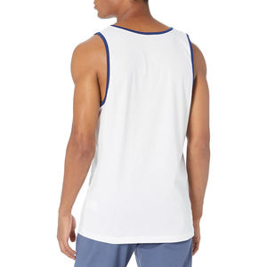 Débardeur lavé à l'acide de haute qualité pour hommes en gros T-shirt de sport sans manches vierge Design tricoté décontracté - Product Image 3