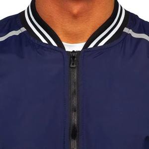 OEM personalizado hombres chaqueta de bombardero ligero Nylon Streetwear moda prendas de vestir exteriores Casual fabricante proveedor de fábrica chaqueta de invierno - Product Image 5