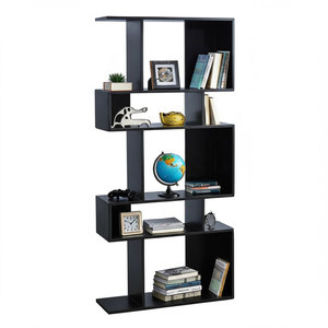 Estantería Moderna para Niños 80x28x170cm Tipo Vertical Hecha de Madera de Caucho y Plástico para Sala de Estar u Oficina KS68247 - Product Image 1