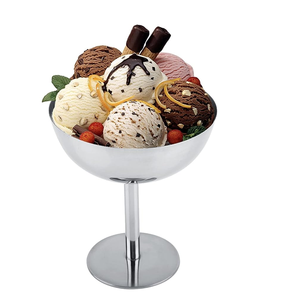 Venta al por mayor de tazas de helado con forma redonda de chocolate tamaño personalizado precio barato hecho a mano producto de Venta caliente - Product Image 6