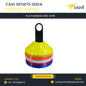Best PE <b>Plastic</b> Flat Marker Soccer Cone Agility Training <b>Disc</b> Equipment on Sale for Soccer Players - Product Image 2