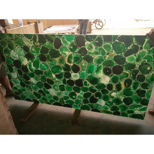 Encimera de Ágata Natural, Pared Retroiluminada Personalizada, Mesas de Comedor Únicas de Cristal, Muebles de Lujo, Mejores Precios - Product Image 6