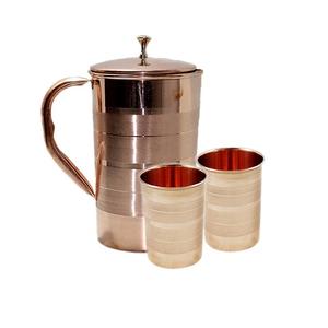 Stocked Pure Copper Water Jug Metal Hotel Ware Barware for Wedding Occasions Multi-Purpose Drinking Ware Export Quality - Product Image 6