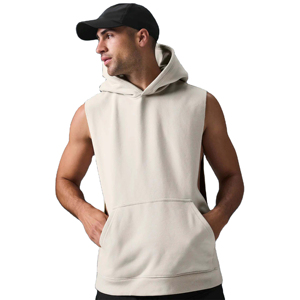 2025 personnalisé hommes entraînement sans manches sweats à capuche pour Gym Fitness personnalisé Gym porter des sweats à capuche pour hommes - Product Image 1