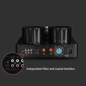 เครื่องขยายเสียงหลอดสุญญากาศไฮไฟไร้สายบลูทูธ 110V 220V 200W*2 กำลังขับสูง สำหรับฟังเพลงในบ้าน - Product Image 2