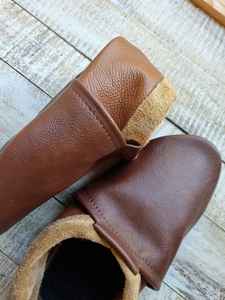 Chaussettes unisexes en cuir au design personnalisé spécial pour les pantoufles musulmanes vamdu, prière, umra khouffain - Product Image 5