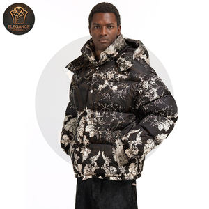 Chaqueta acolchada por sublimación impresa para hombre, logotipo personalizado, proveedor OEM, producto superventas, ropa de invierno transpirable, chaquetas acolchadas - Product Image 4