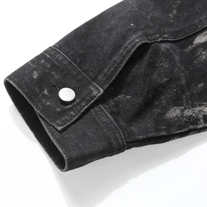 Veste denim à logo personnalisé en vente pour hommes à bas prix Vêtements décontractés Vestes denim chaudes et respirantes de haute qualité pour hommes - Product Image 6
