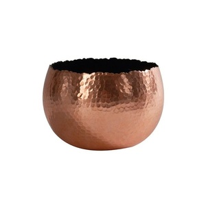 High Selling Classic Design Spa Bowl Foot Rest Metal Pure Copper Bowl Foot Pedicure <b>Hammered</b> Copper Bowl - Product Image 3