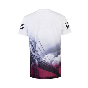 Camiseta Deportiva Sublimada para Hombre, de Algodón 210g, Transpirable, Ecológica y de Secado Rápido, Impresión Personalizada en Guangzhou - Product Image 6