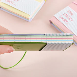 สมุดบันทึกยิ้มสีลูกกวาด สมุดบันทึกไดอารี่แบบพกพาเกาหลี สมุดบันทึกของขวัญน่ารักสําหรับนักเรียน - Product Image 5