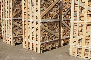 Bois de chauffage en bois dur, bûches séchées au four, bois mélangés (acacia, bouleau) pour le stockage d'énergie thermique - Product Image 6
