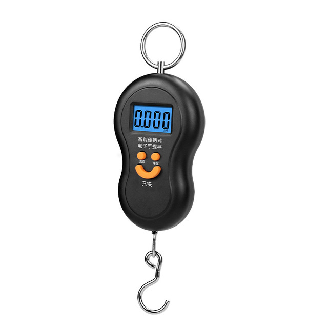 Small Size Accurate 10/5 KG Digital Smart Kitchen Scale Battery Supply Professional Weighing Scale with Hook