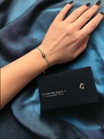 Pulsera Artesanal Bohemia con Cuentas Modelo 398 de DAFNI, Piedra Natural, Aleación de Metal Precioso con Microincrustaciones de 0.08g, Turquía, Unisex, Regalo