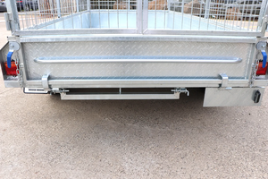Remolque para ganado nuevo y usado BOECKMANN VA 4520/35 Remolque agrícola plano para transporte de animales, remolque agrícola para transporte de ganado - Product Image 3