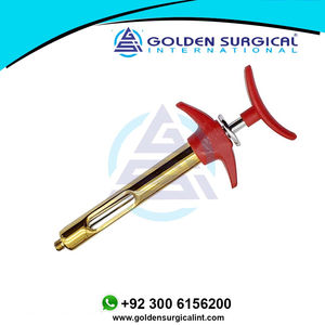 Seringue dentaire orthodontique 1.8ML Anesthésiques dorés roses Source d'alimentation manuelle Ensemble d'instruments chirurgicaux de couleur rouge - Product Image 3