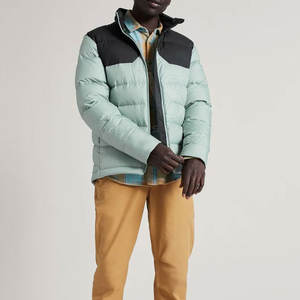 2025 conception personnalisée hommes haute qualité toile à capuche manteau d'hiver meilleurs prix bas bulle vestes - Product Image 2