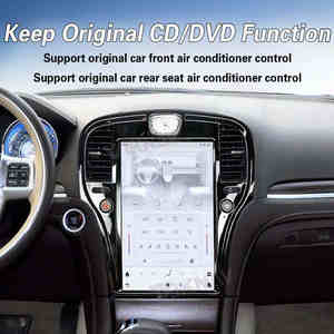 Radio de Coche Portátil de 14.4 Pulgadas para Chrysler <span class=keywords><strong>300C</strong></span> 2010-2012, Navegación GPS Android con CarPlay Inalámbrico y Pantalla Integrada - Product Image 6