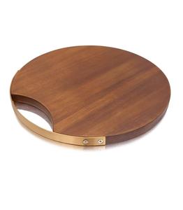 Tablas de cortar para cocina, plato de madera para comida, Pizza, Sushi, pan, bandeja entera, tabla de cortar, tablas para queso, madera de acacia - Product Image 1
